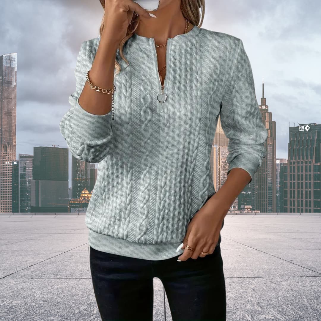 Florence Eleganter Stilvoller Strickpullover