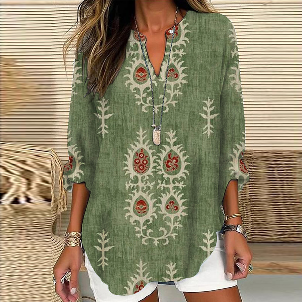 Mustergrün Shirt