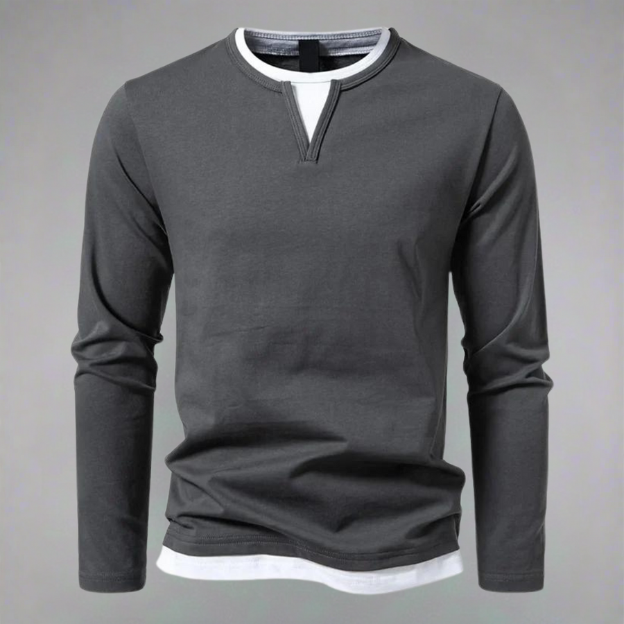 Weitblick Herren Langarmshirt