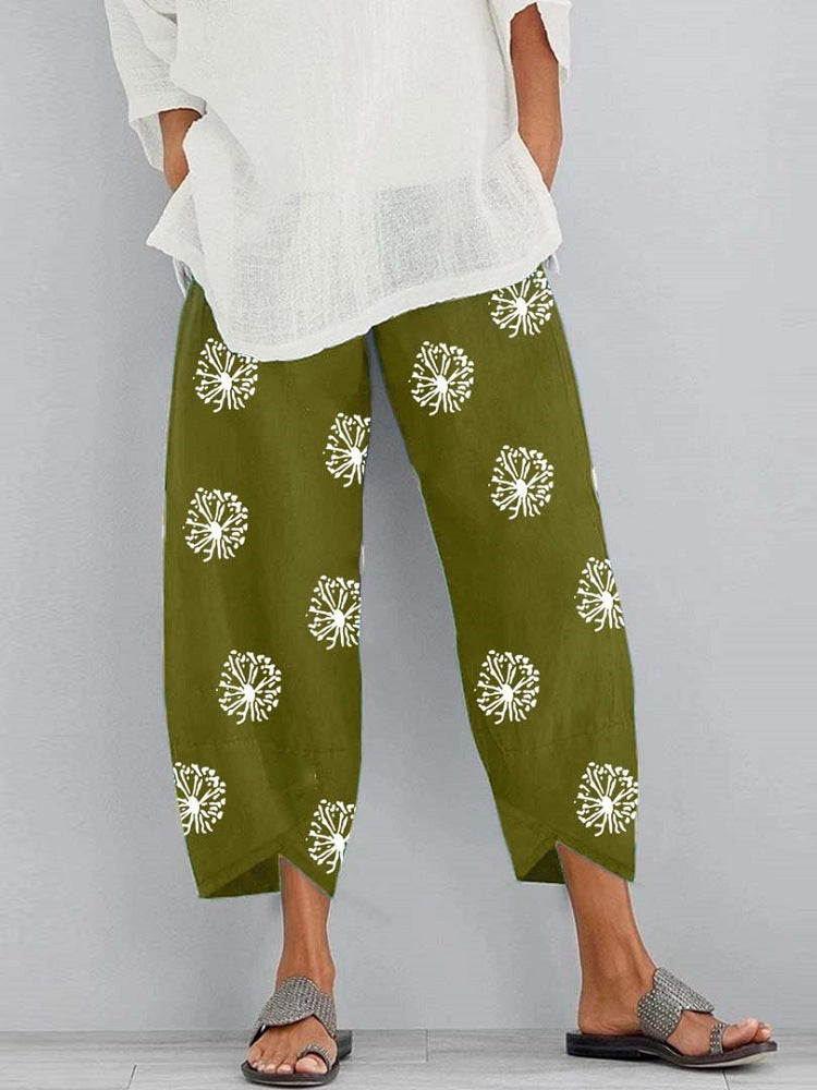 Jolissa Kurze Hose Mit Löwenzahn Muster