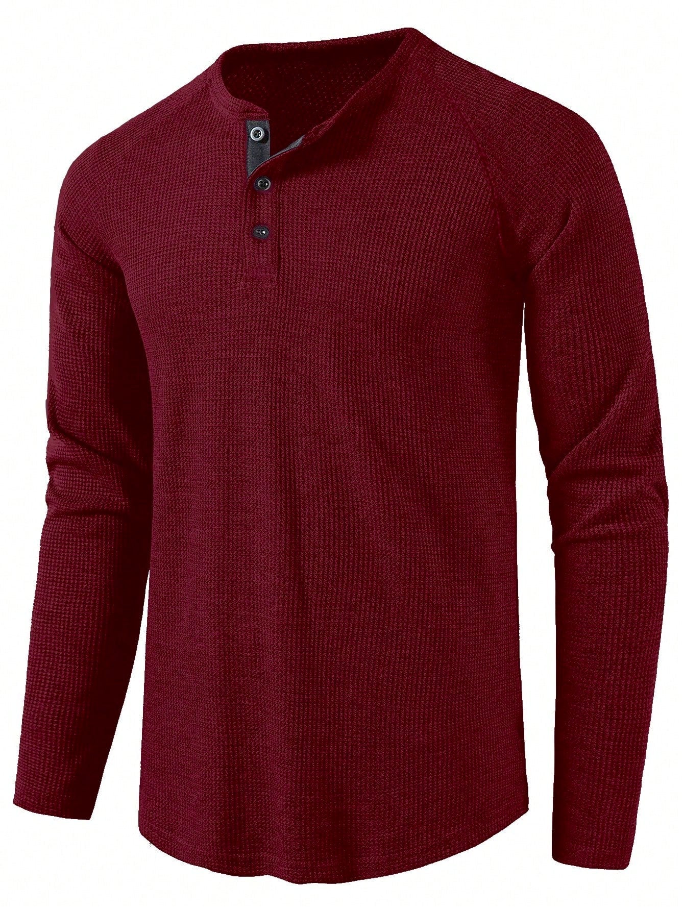 Knopftakt Herren Langarmshirt