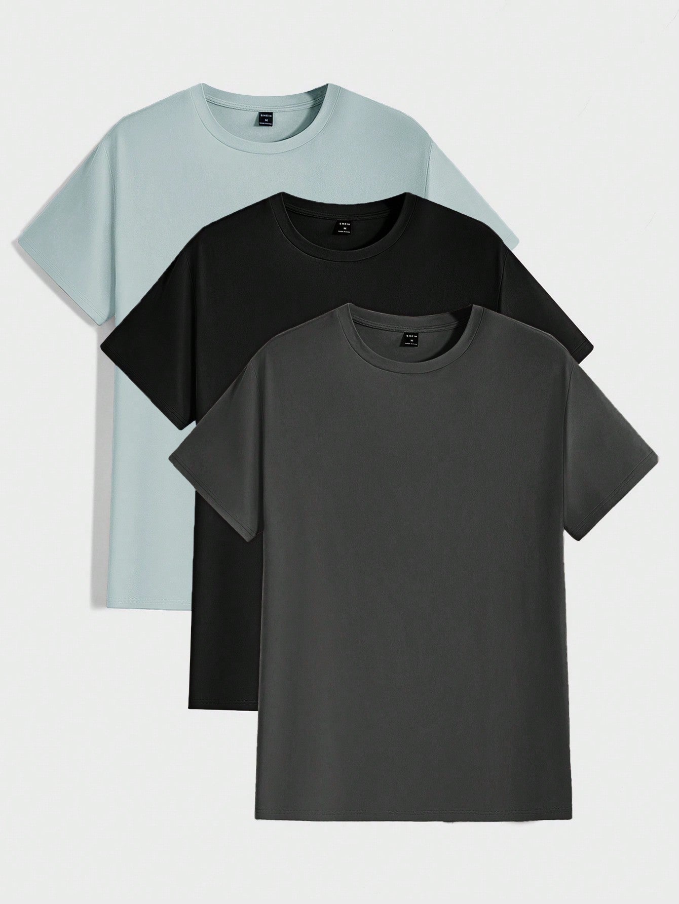 Rundstruktur Herren T-Shirt