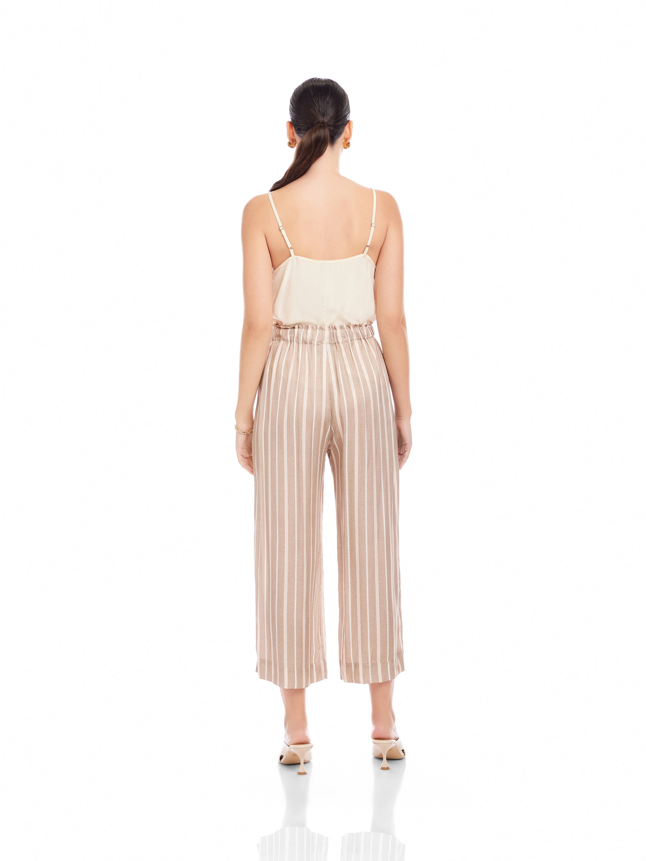 Tasha Damen Jogger – Verkürzte Hose mit Kordelzug
