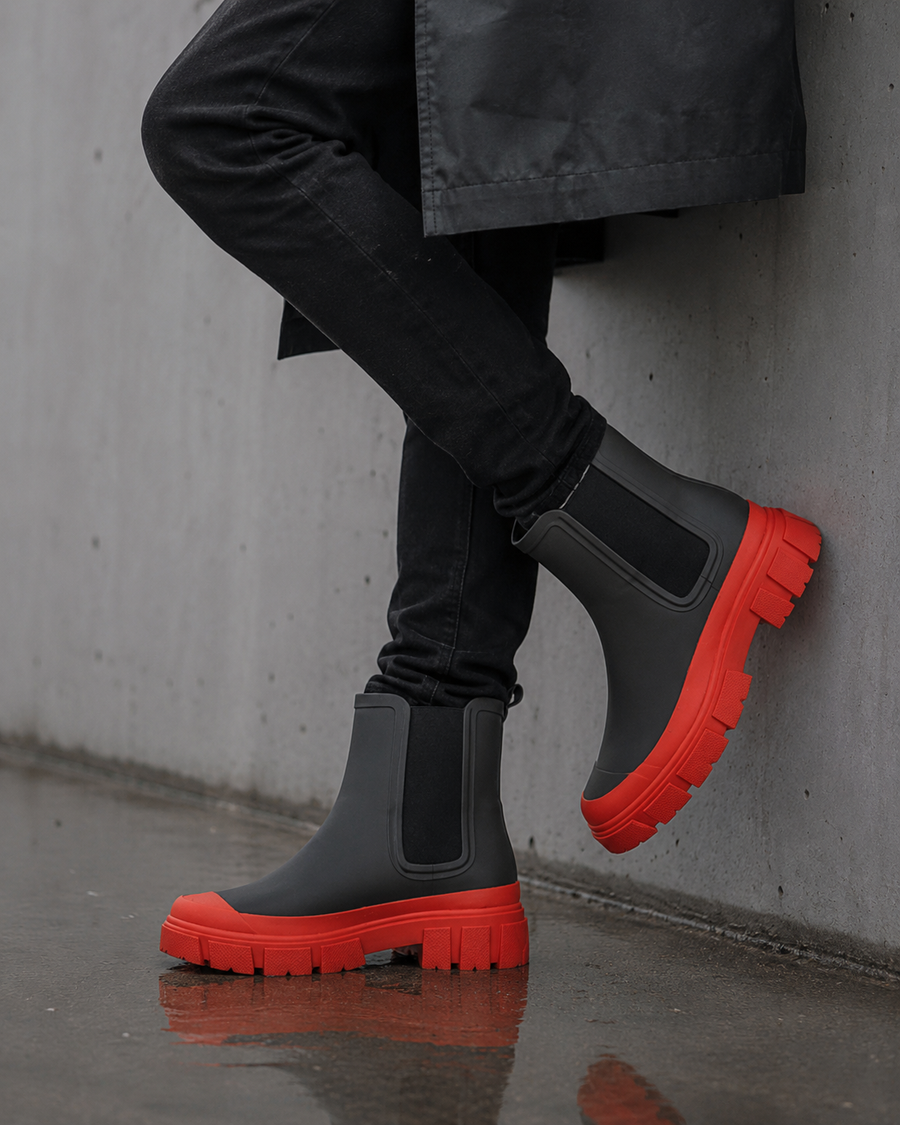 AROSA | Moderne Regenstiefel mit Profilsohle