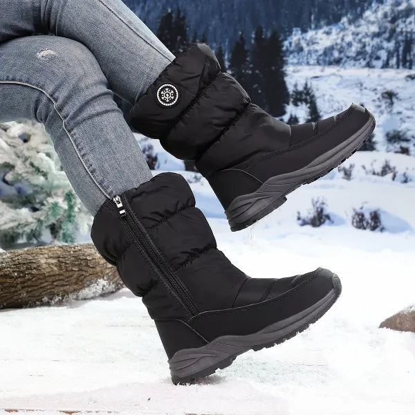 Neria | Schneestiefel Mit Seitlichem Reißverschluss