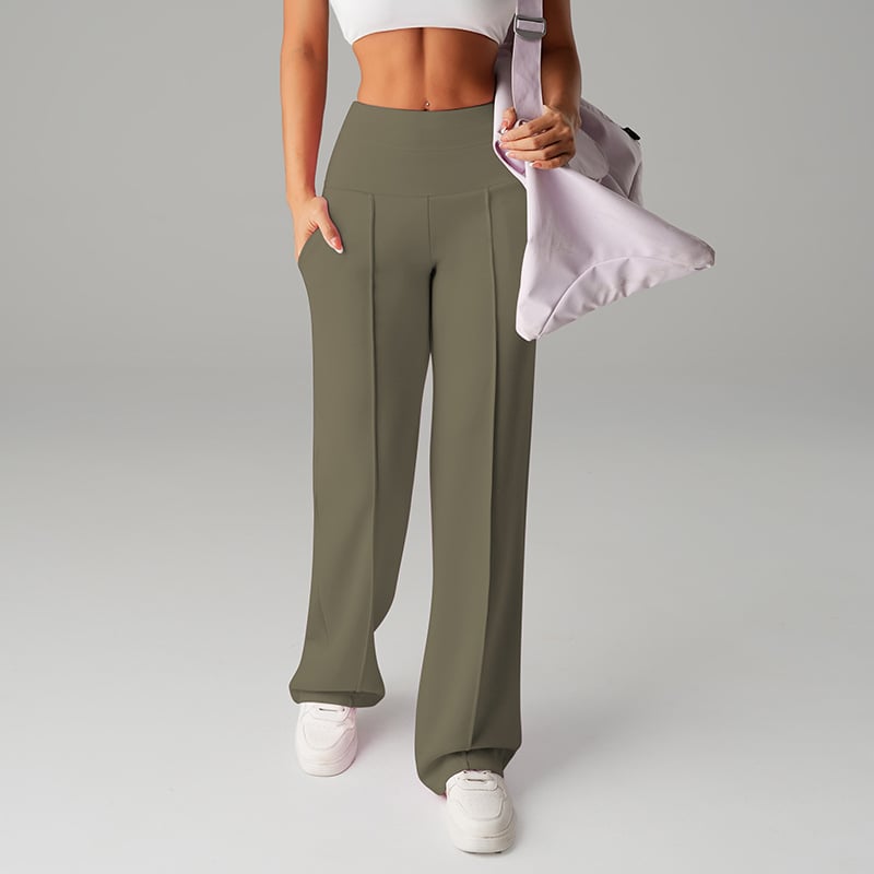 Freya | Damen-Hose in einfarbigem Design