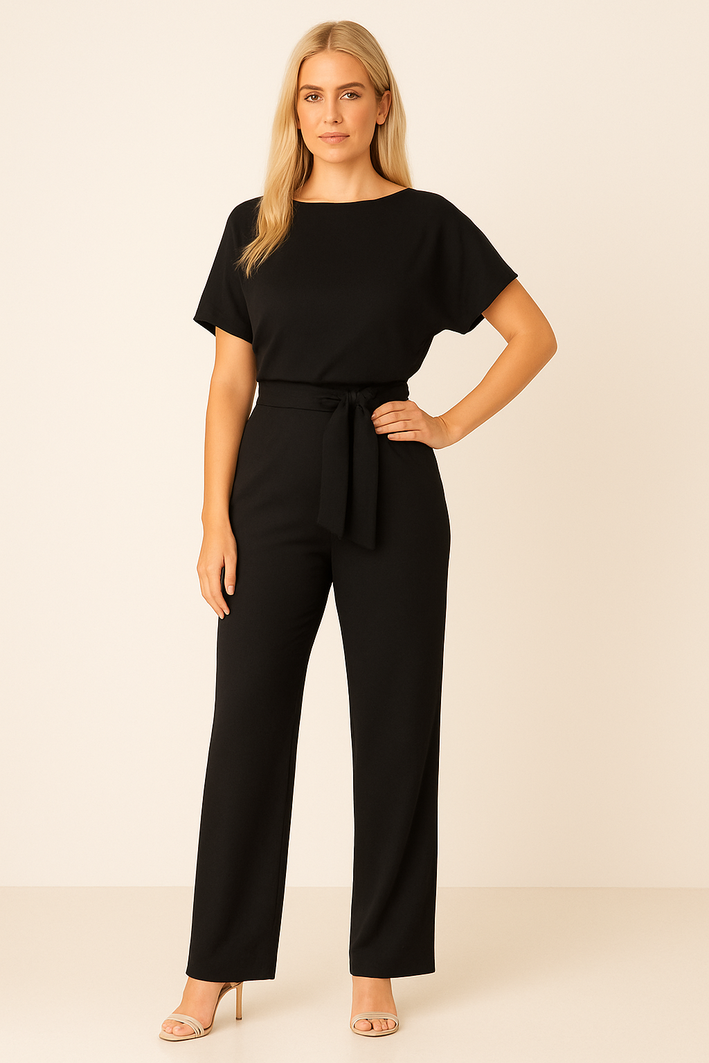 AROSA | Damen Jumpsuit luftig-leicht mit weichem Stoff und tailliertem Schnitt