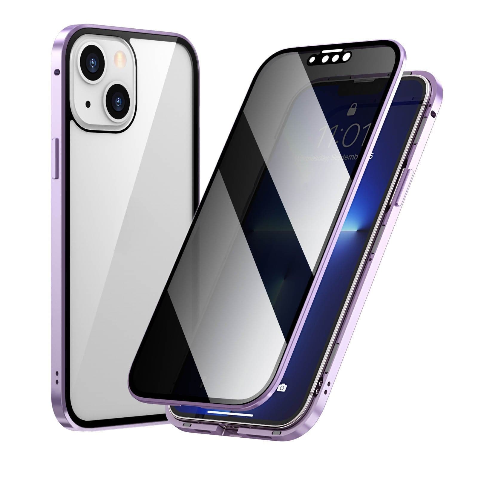 Magnetische iPhone-Hülle mit Sichtschutz