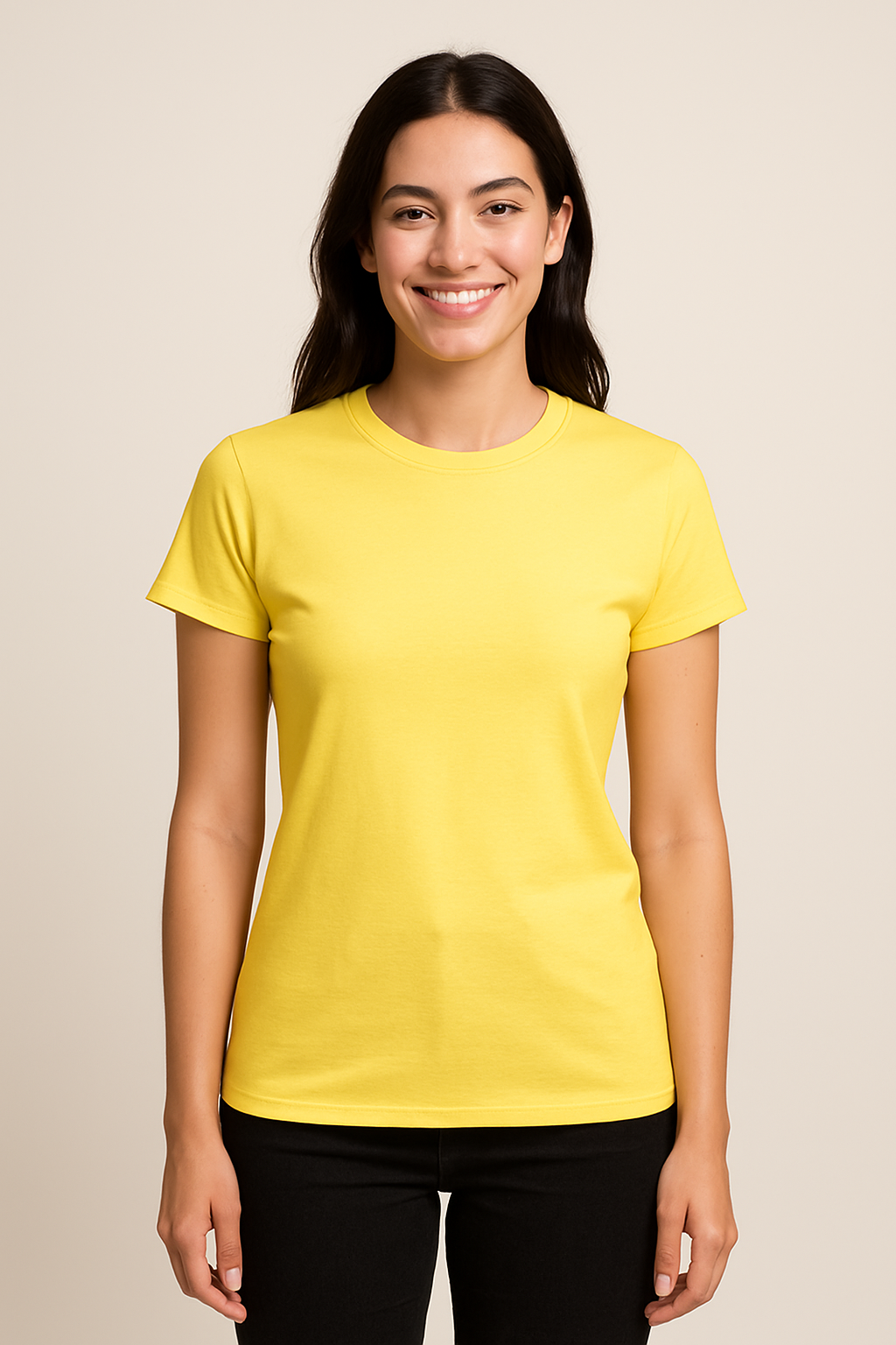 AROSA | Damen T-Shirt Baumwolle mit klassischem Schnitt für Freizeit & Stil