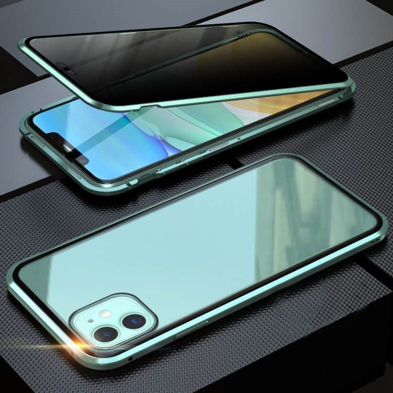 Magnetische iPhone-Hülle mit Sichtschutz