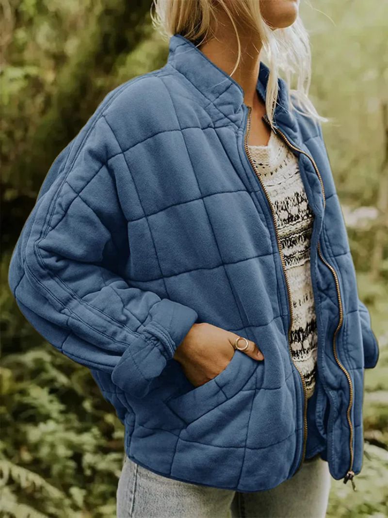 Josiane Gefütterte Jacke mit elegantem Oversized-Look