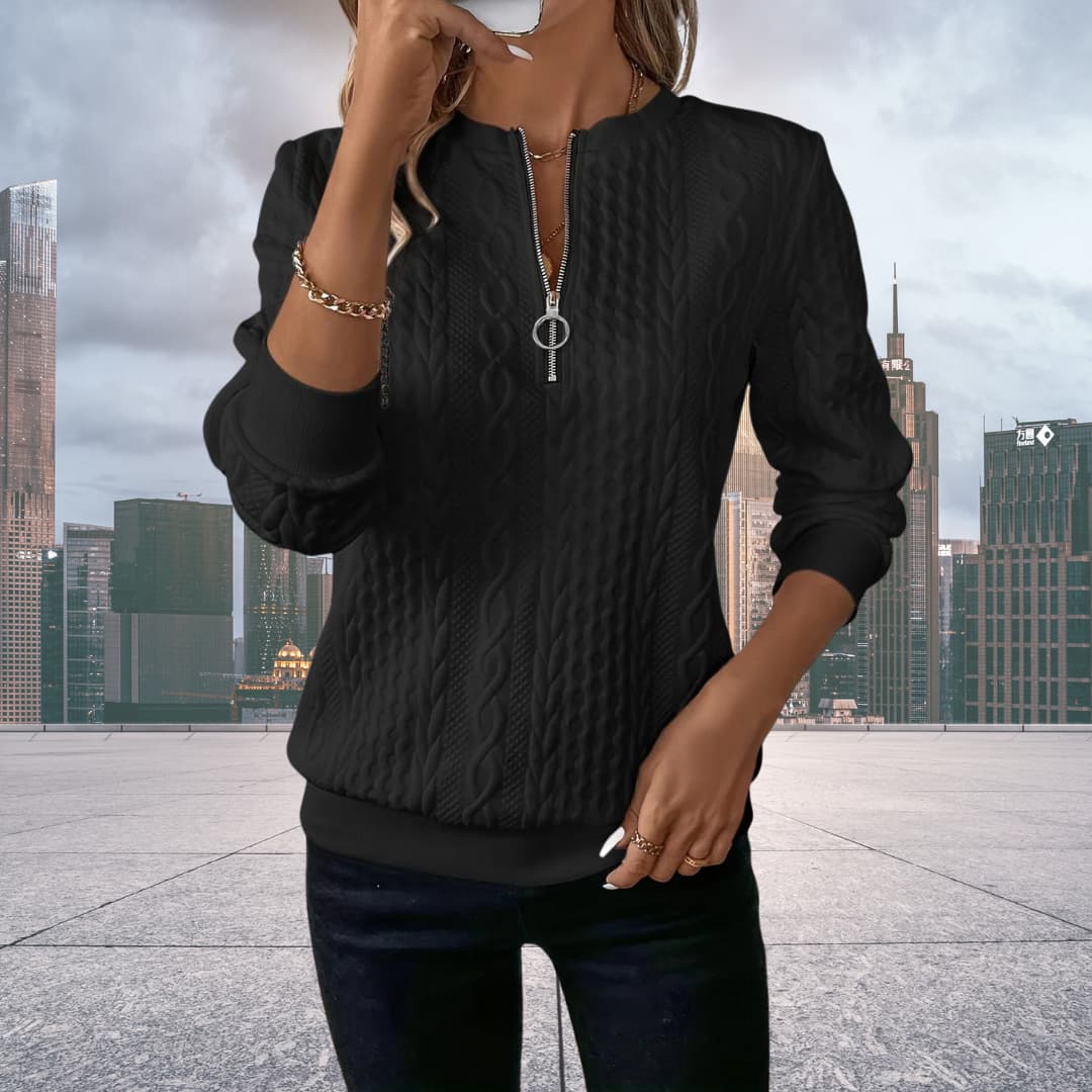 Florence Eleganter Stilvoller Strickpullover