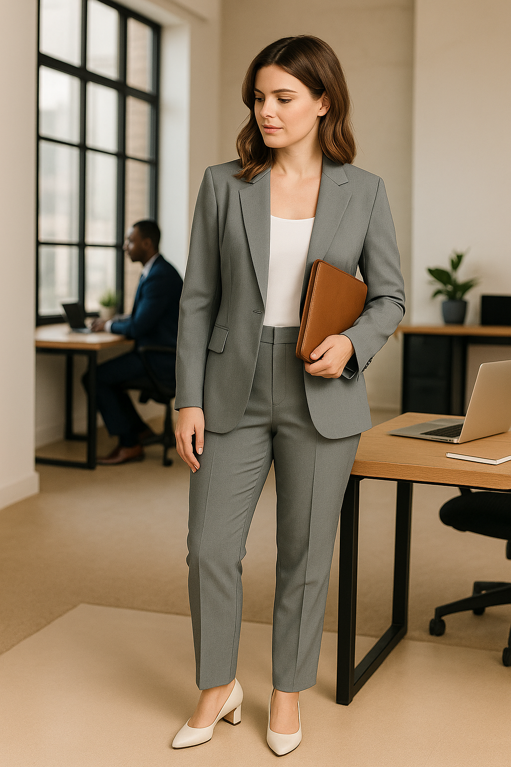 AROSA | Damen Operah Zweiteiler mit Blazer und Hose für Büro & Hochzeit