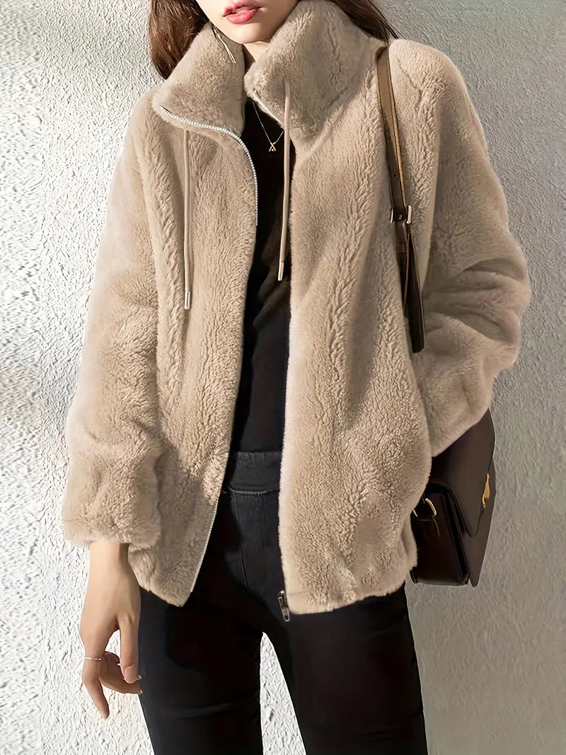 Maliza Stilvolle Fleece Jacke