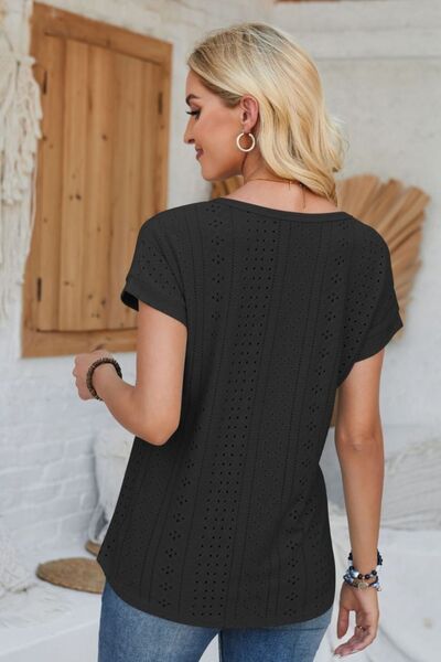Sommerstruktur Kurzarmshirt