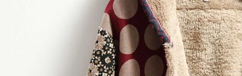 Damen Wollmantel mit Kapuze