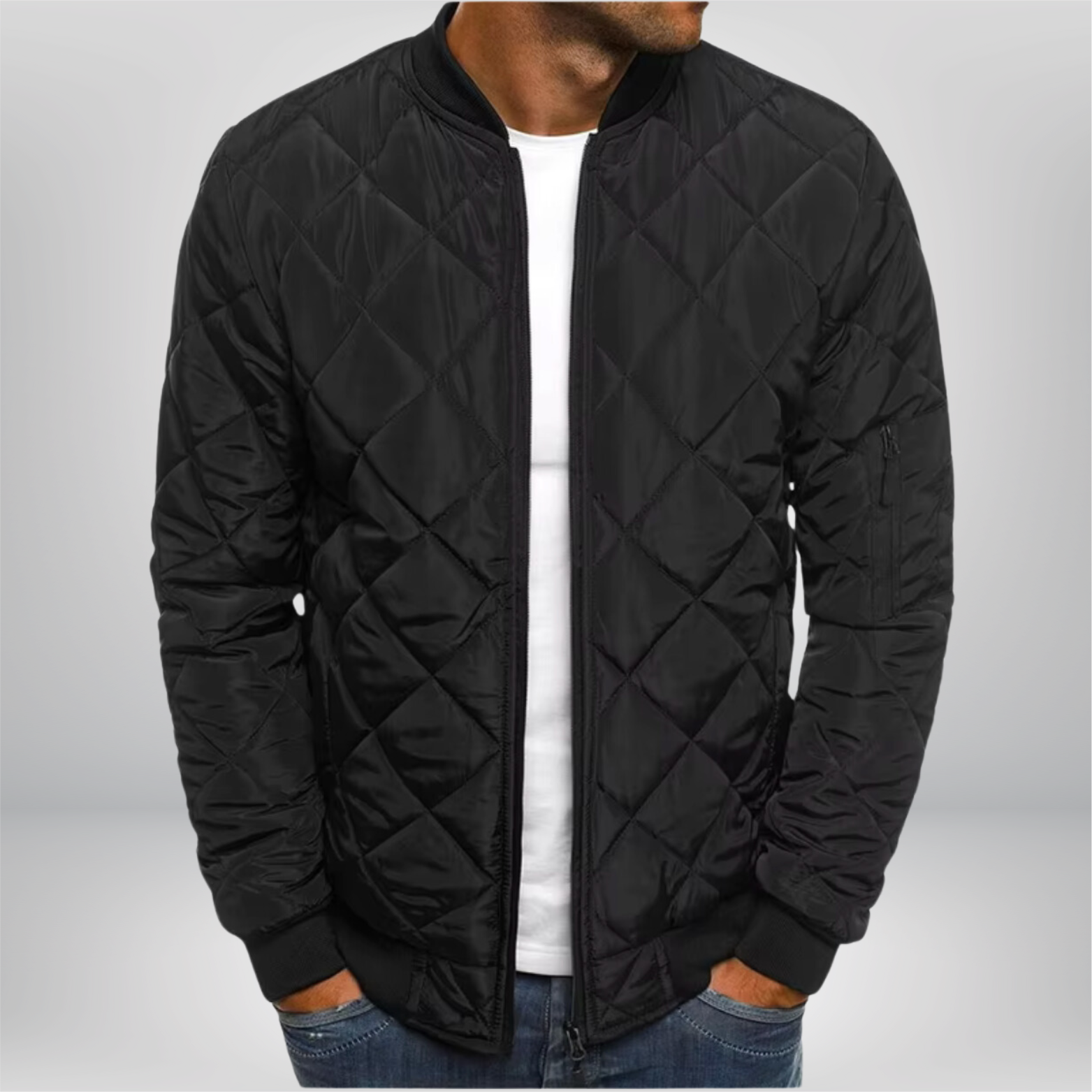 Leichte Bomberjacke