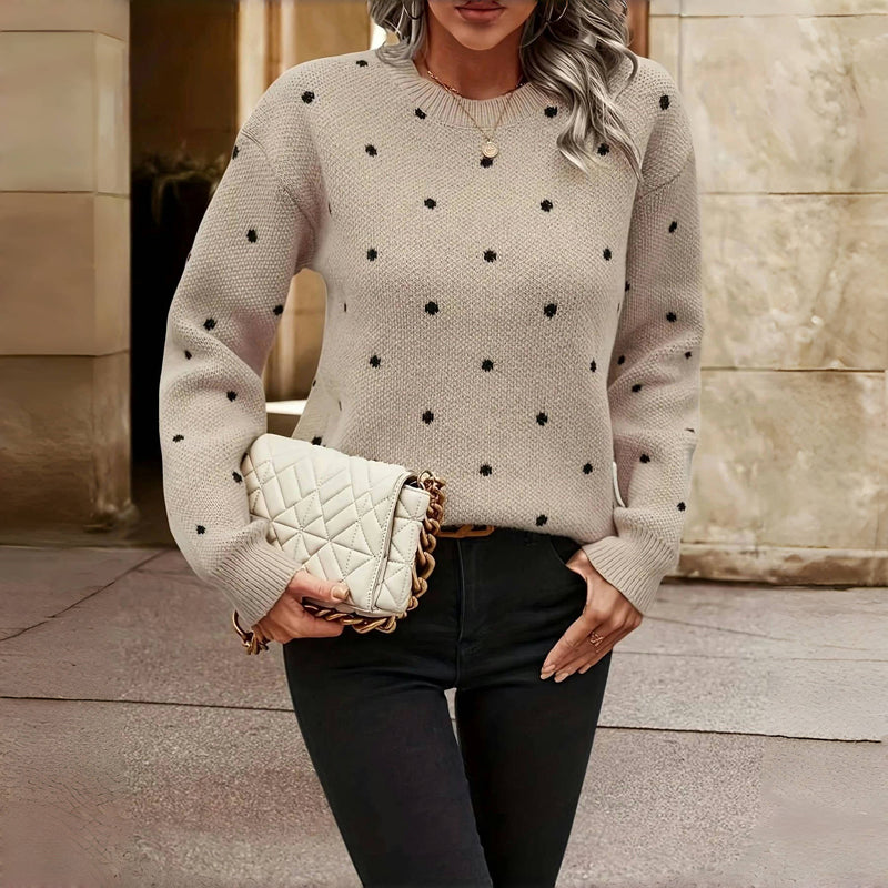 Lilah | Punkte Pullover