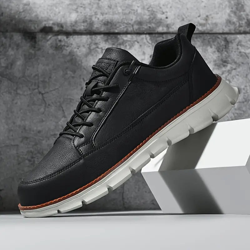 Soroel Orthopädischer Leder Sneaker