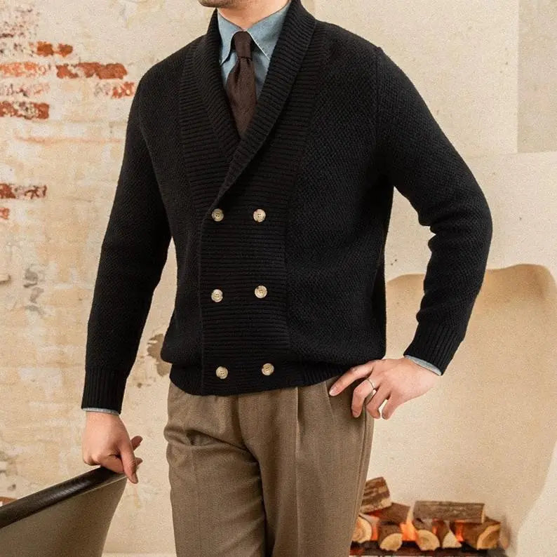 Britische elegante Strickjacke
