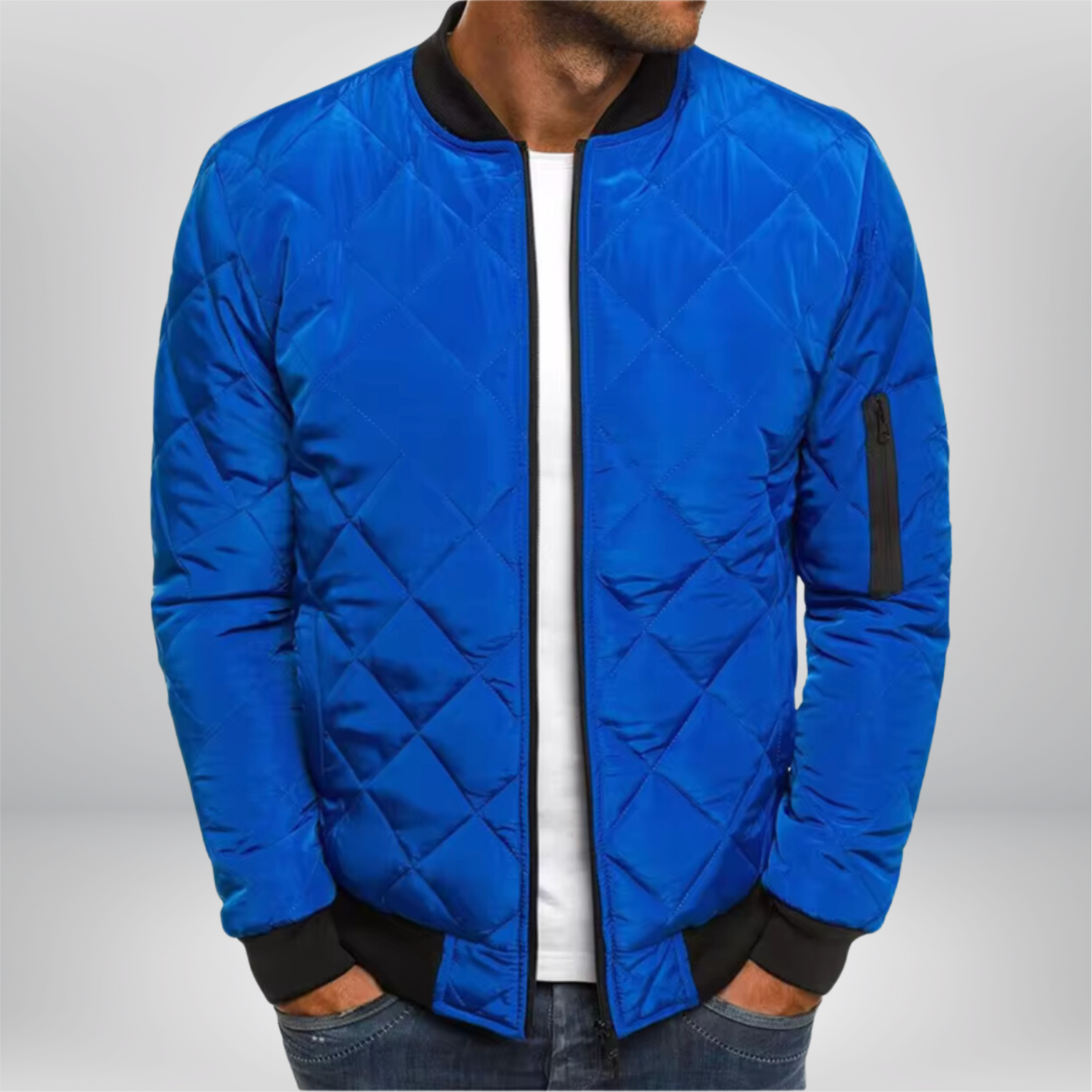 Leichte Bomberjacke