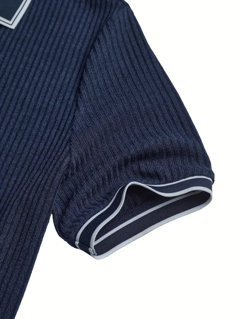 Orestis - Elegantes Polohemd Mit Kurzen Ärmeln