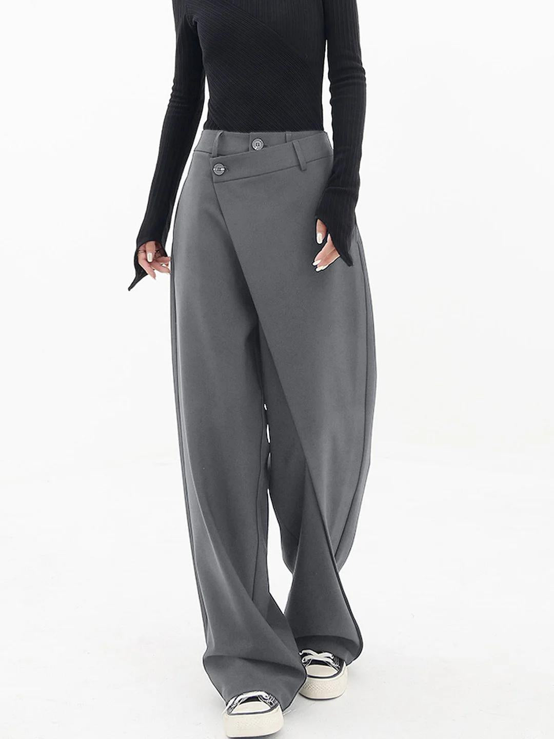 Damen Baggy-Hose – Moderne weit geschnittene Hose im Streetwear-Stil