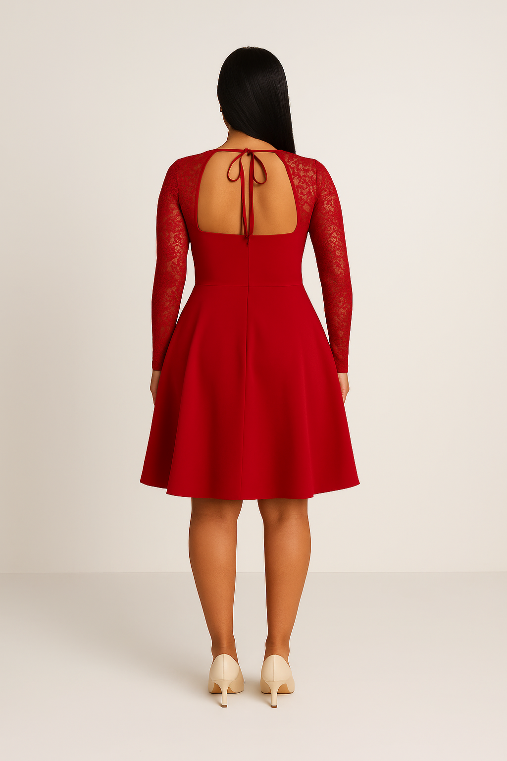 AROSA | Atmungsaktives Damen Satin Kleid elegant und schön für den Sommer