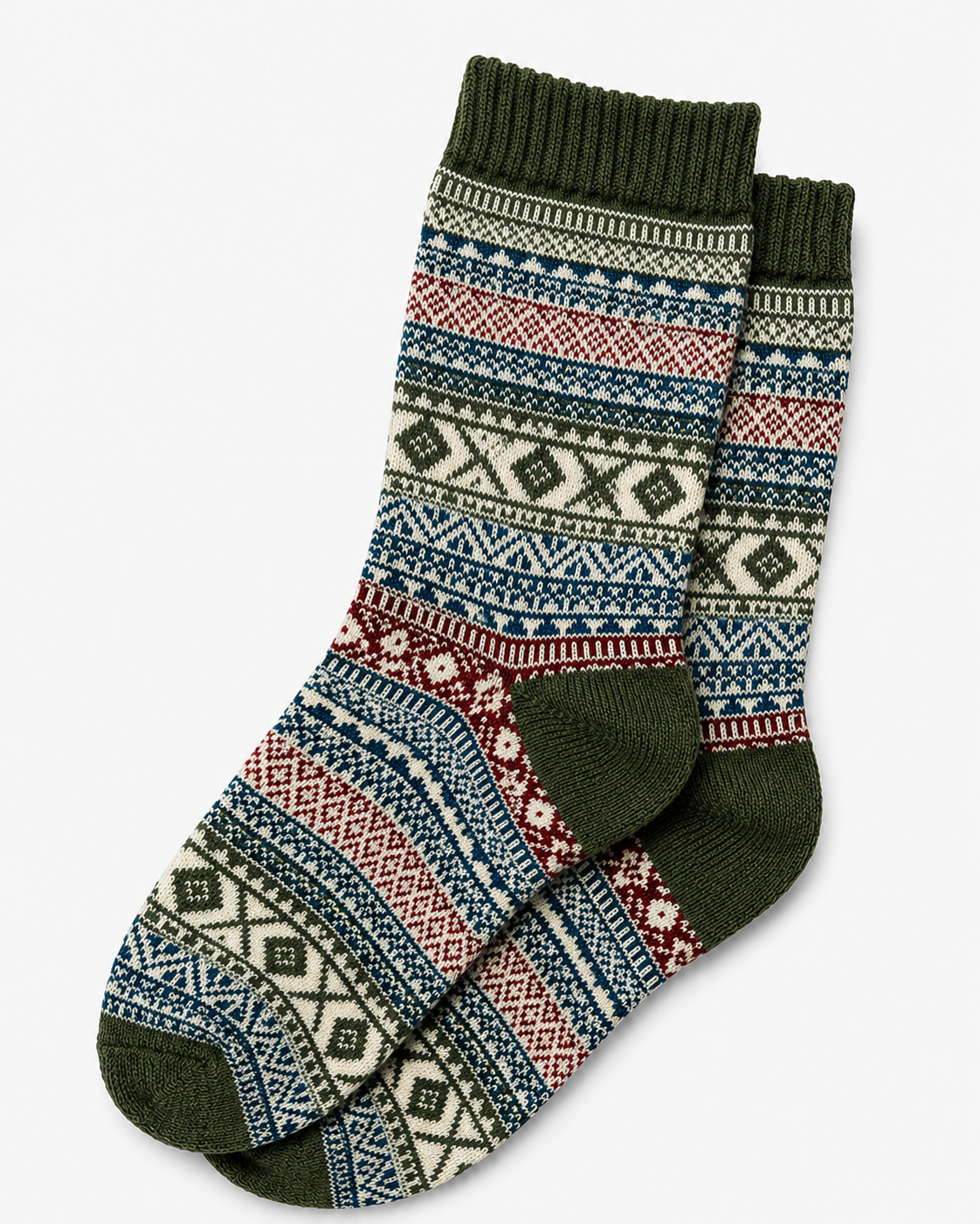 AROSA | Herren Wintersocken Scandinavian Muster 5er-Pack