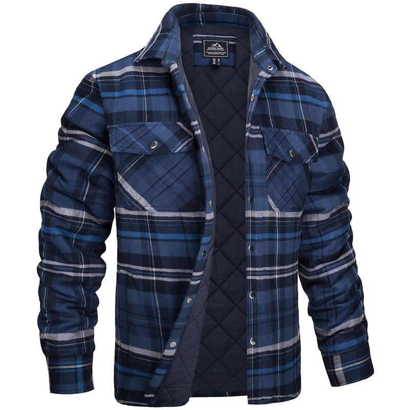 Holzfällerjacke Karierte Jacke