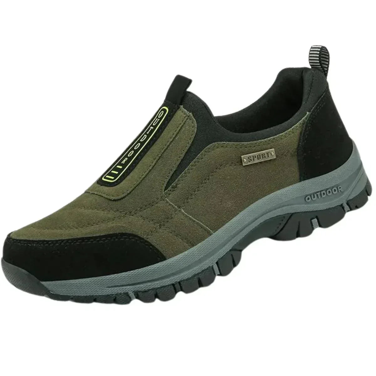 AROSA| Herren Slipper weich in Wildlederoptik