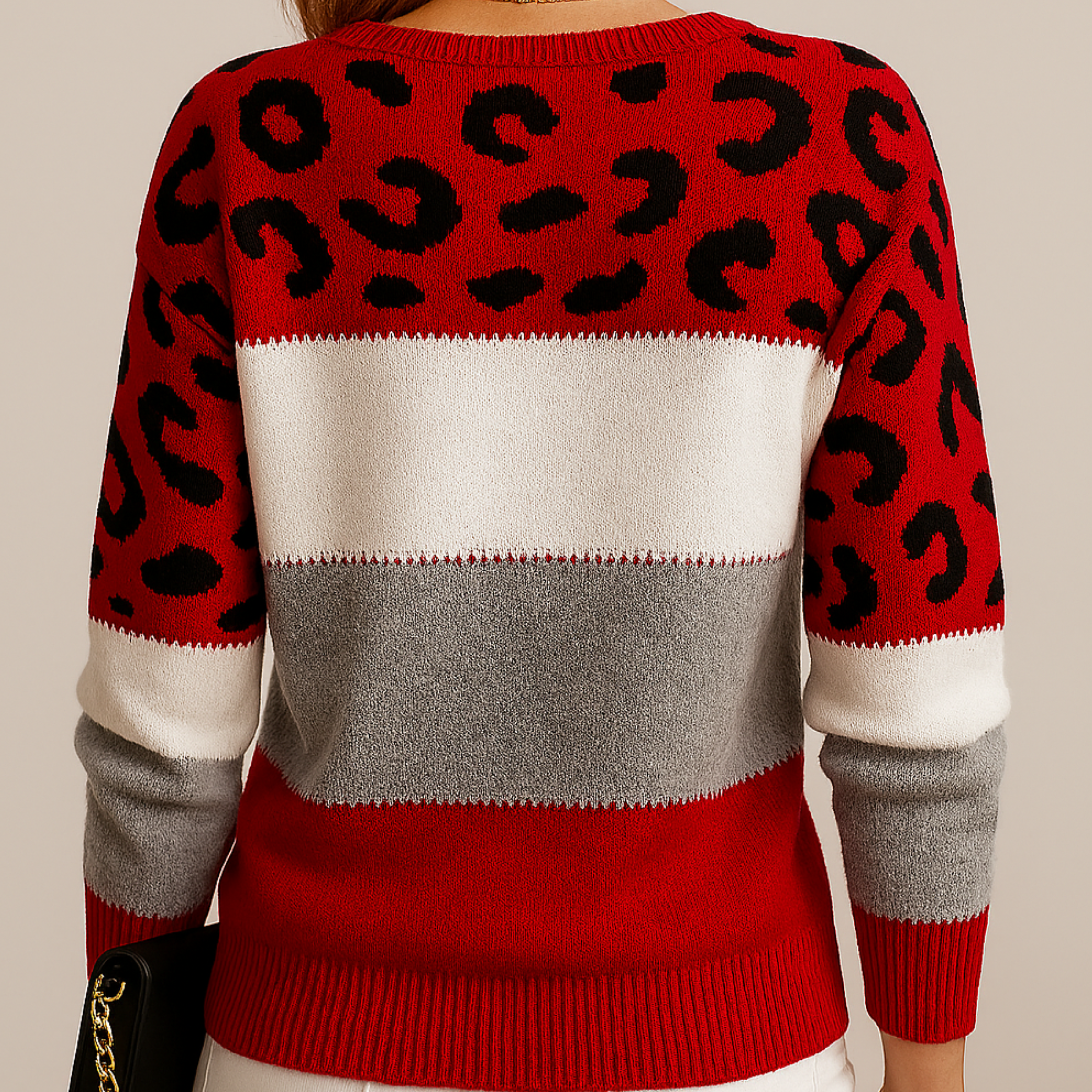 Valmont | Eleganter Leopardenpullover