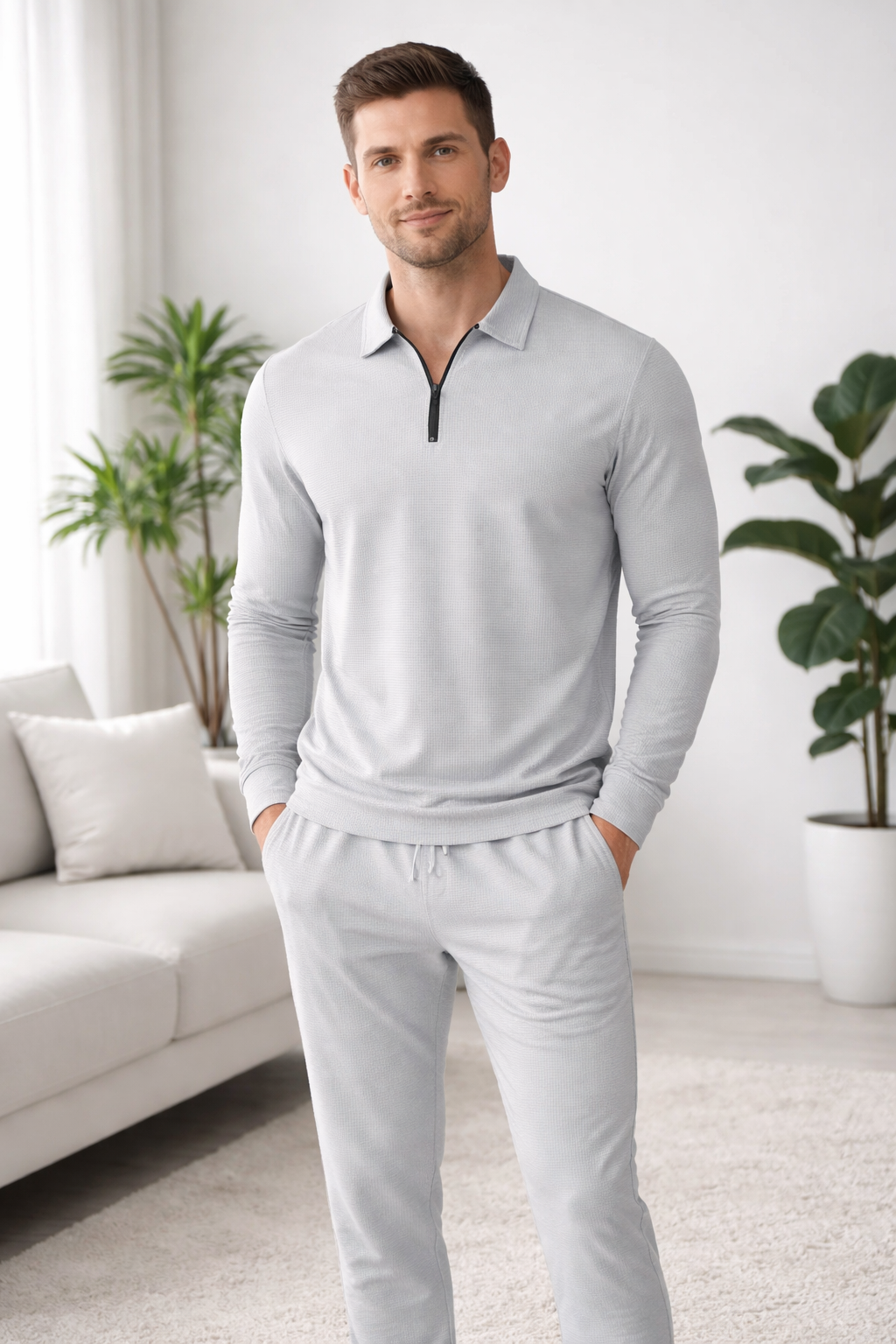 Tom Herren Freizeitset – Premium Zweiteiler für Sport & Erholung