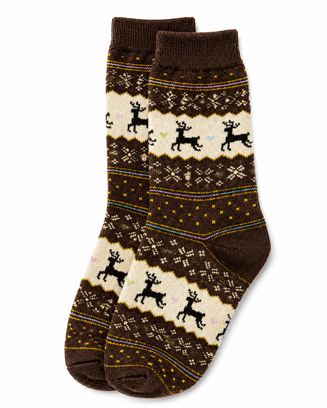 AROSA | Damen Winter Socken Hirschmuster 3er-Pack
