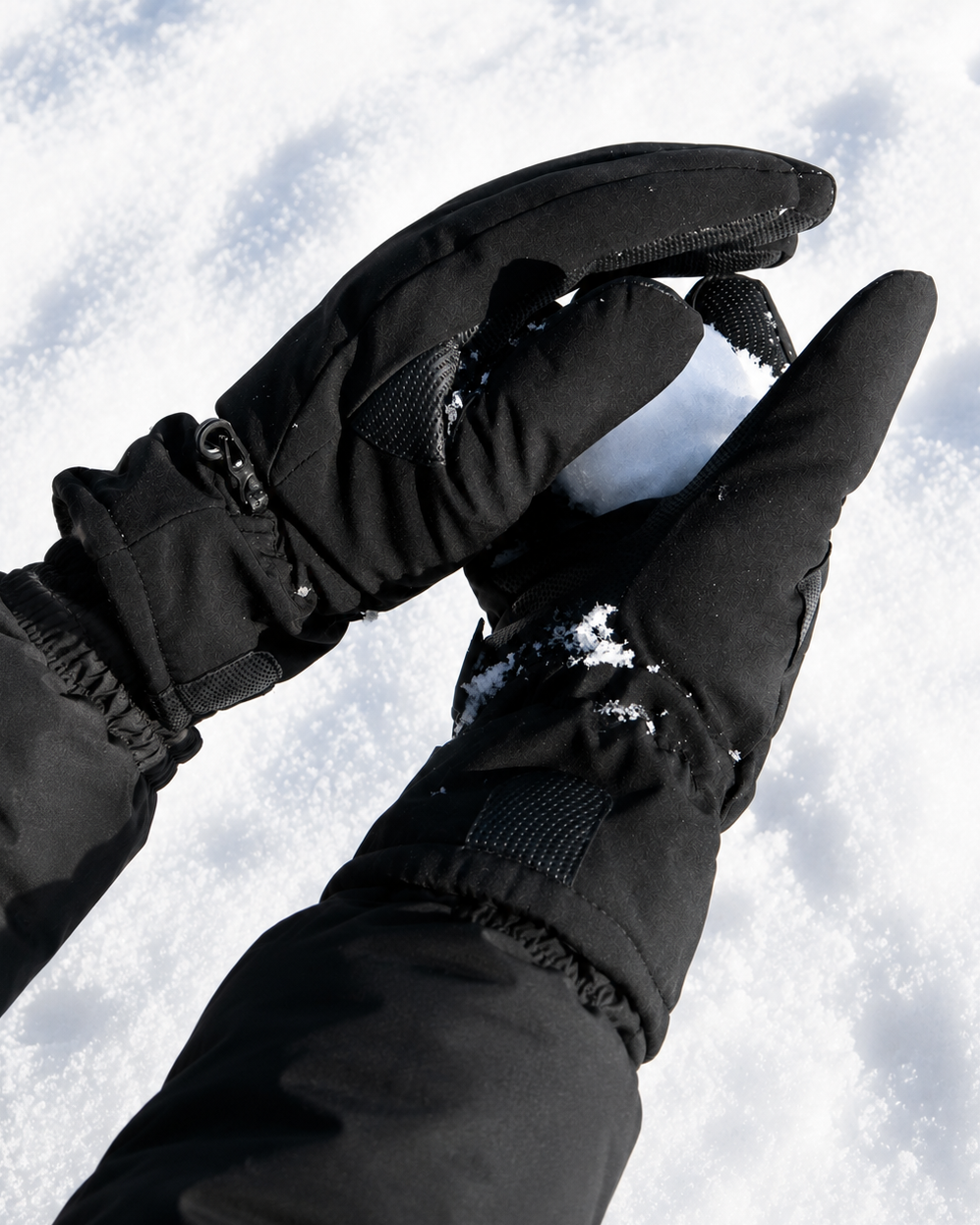AROSA | Thermo Winterhandschuhe Schwarz