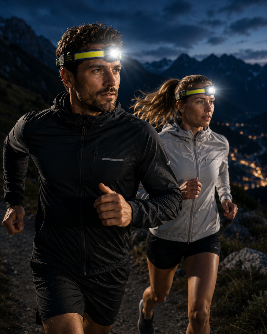 AROSA | LED Stirnlampe Wiederaufladbar