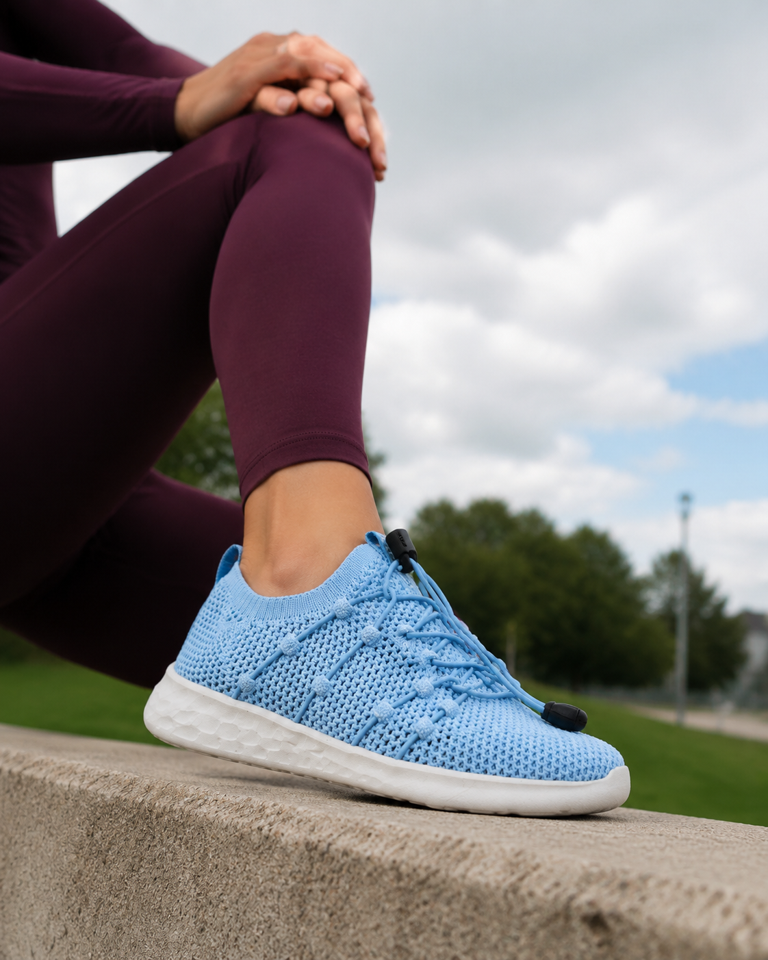 AROSA | Mesh Sneaker mit Schnellverschluss