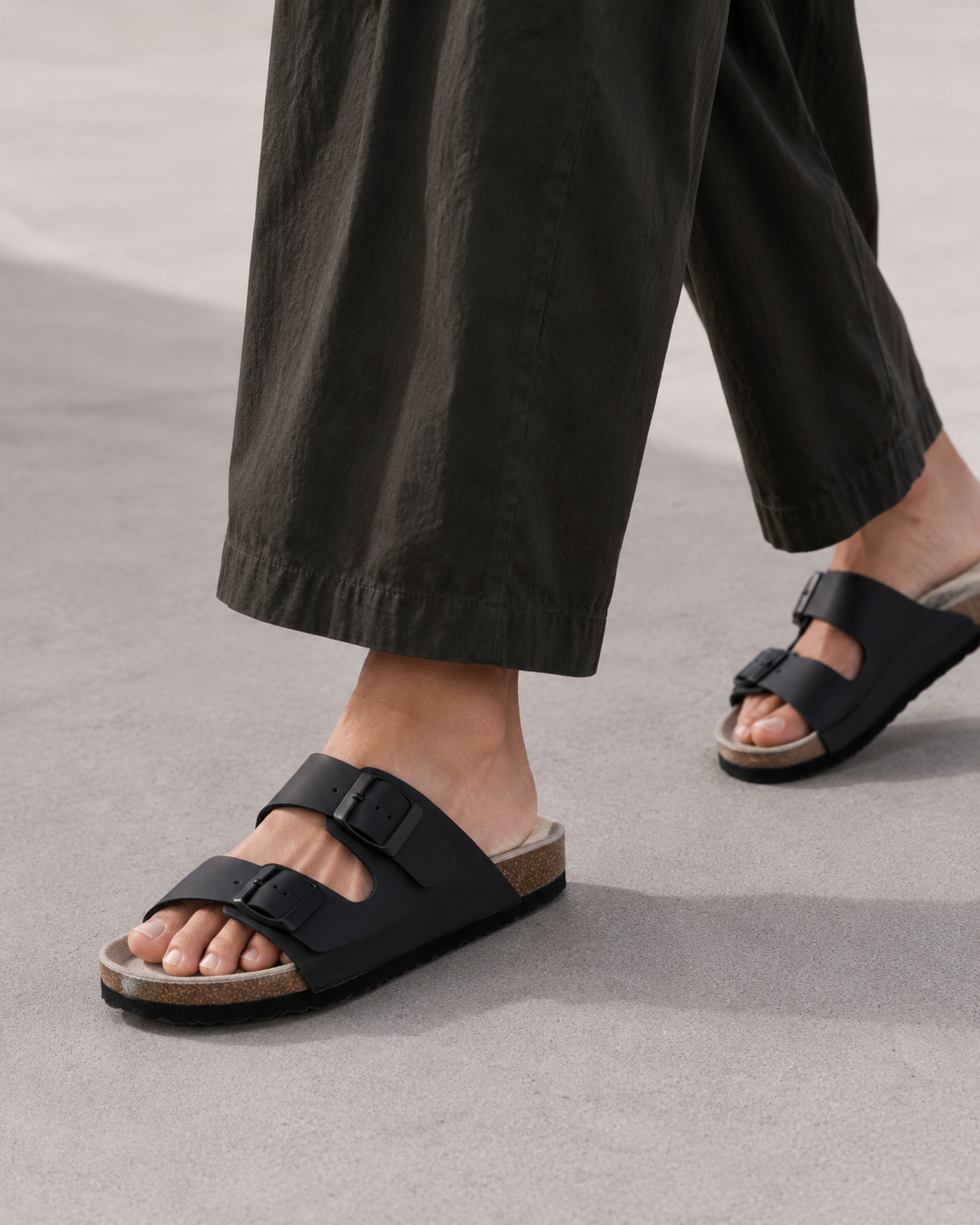 AROSA | Sandalen mit Doppelschnalle