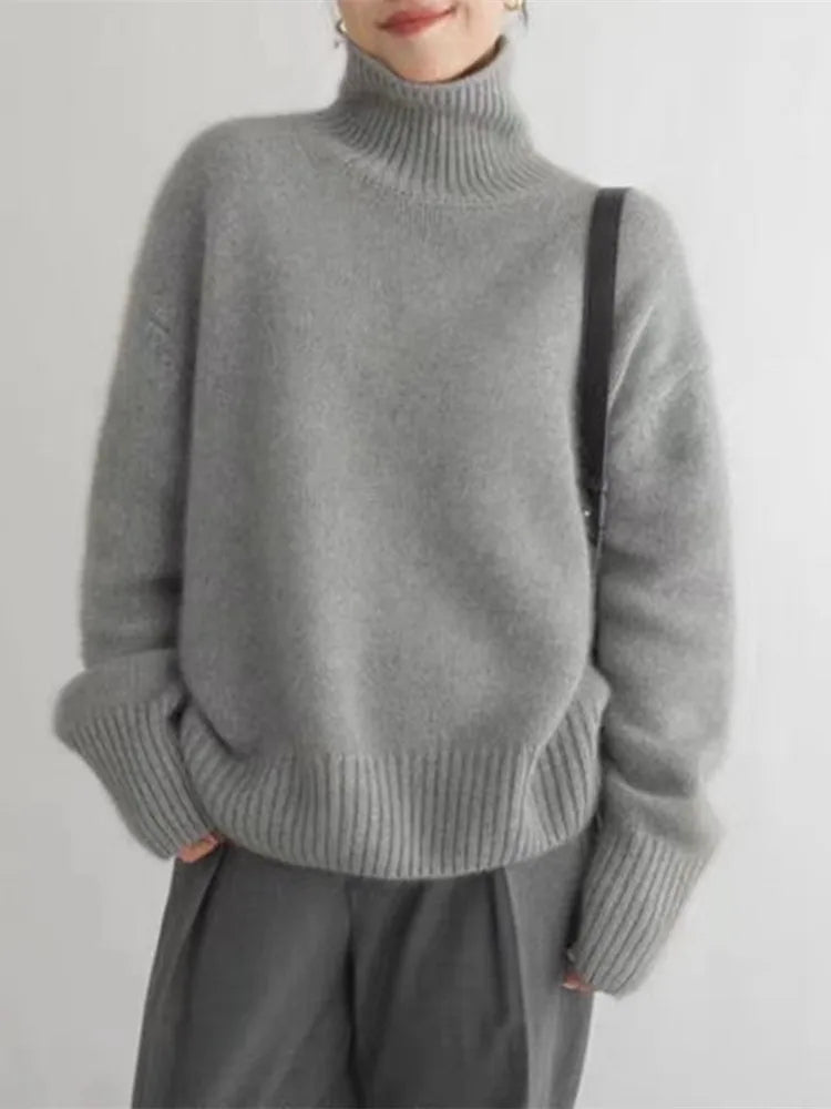 Isabella - Kaschmir Rollkragenpullover