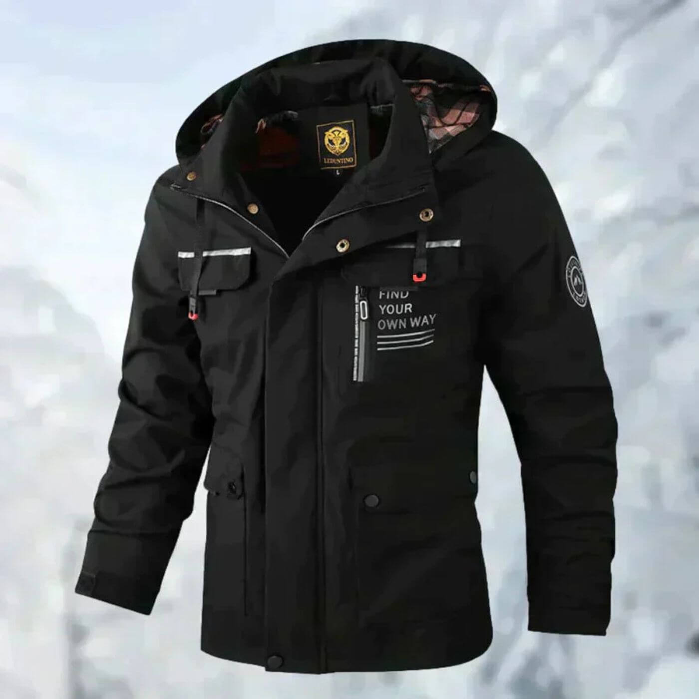 Teyvaro™ Wasserdichte Outdoor-Jacke Für Herren