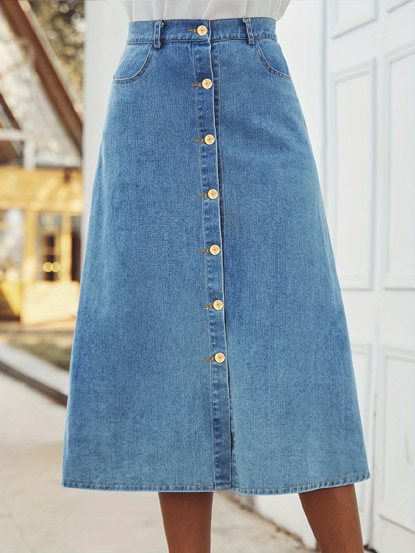 Jeansmoment Damen Rock