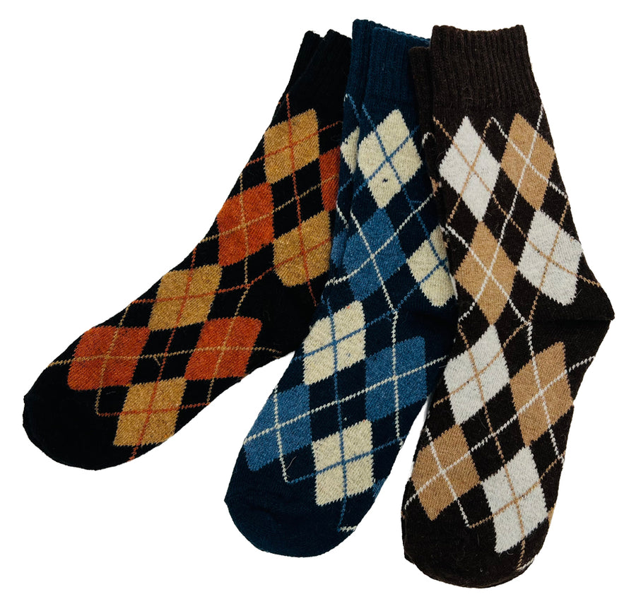 AROSA | Damen Socken Karomuster 3er-Pack