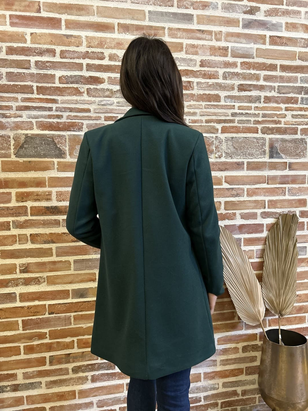 Louise | Damenmantel mit Ein-Knopf-Verschluss