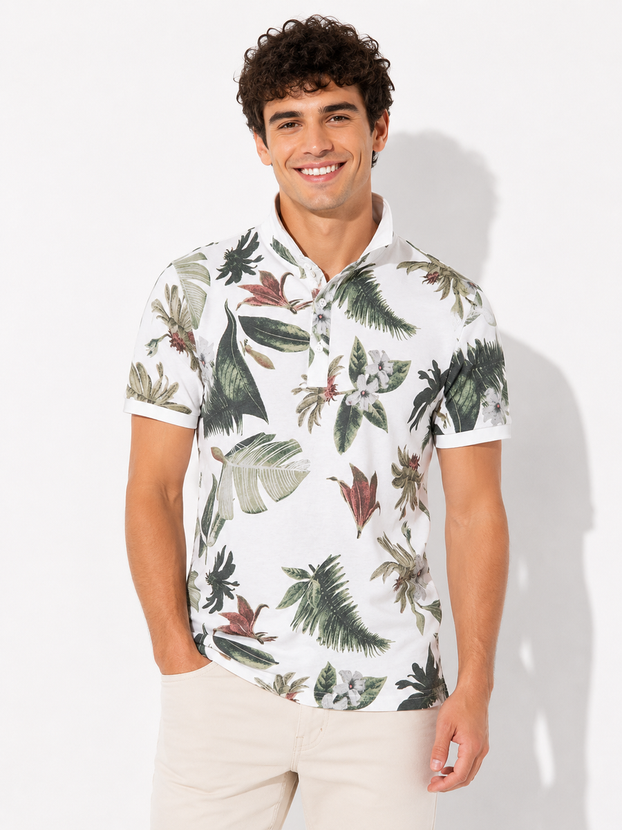 Kragenstil Herren Polo-Shirt