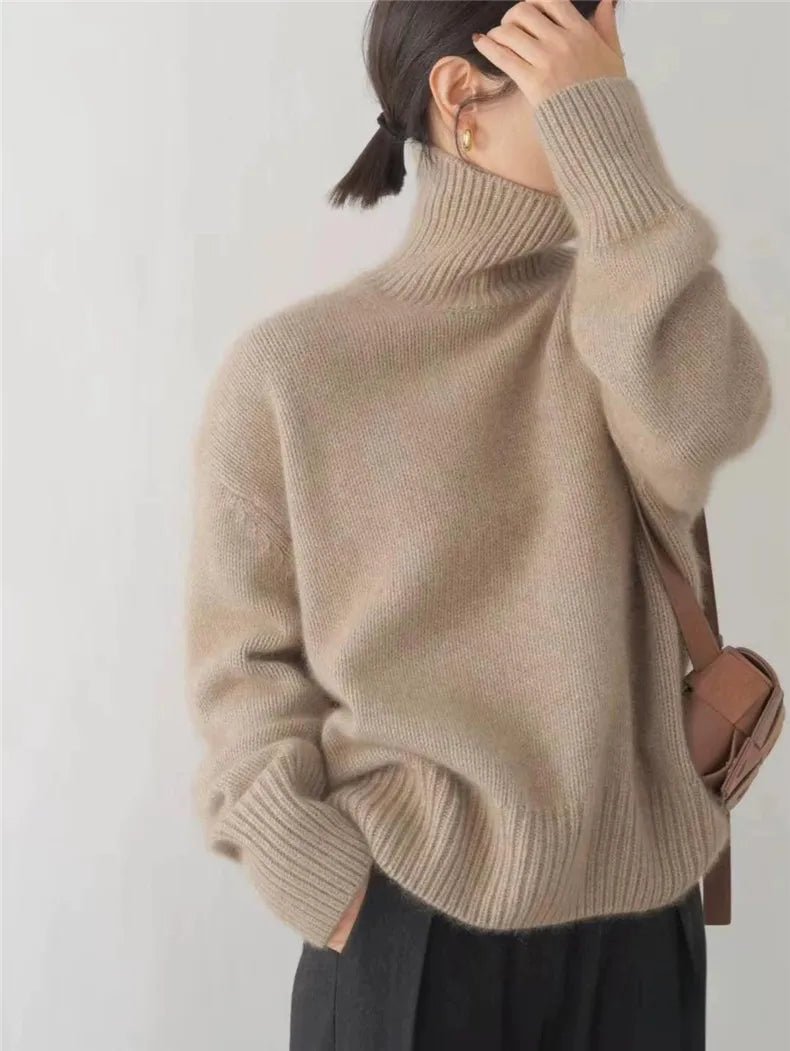 Isabella - Kaschmir Rollkragenpullover