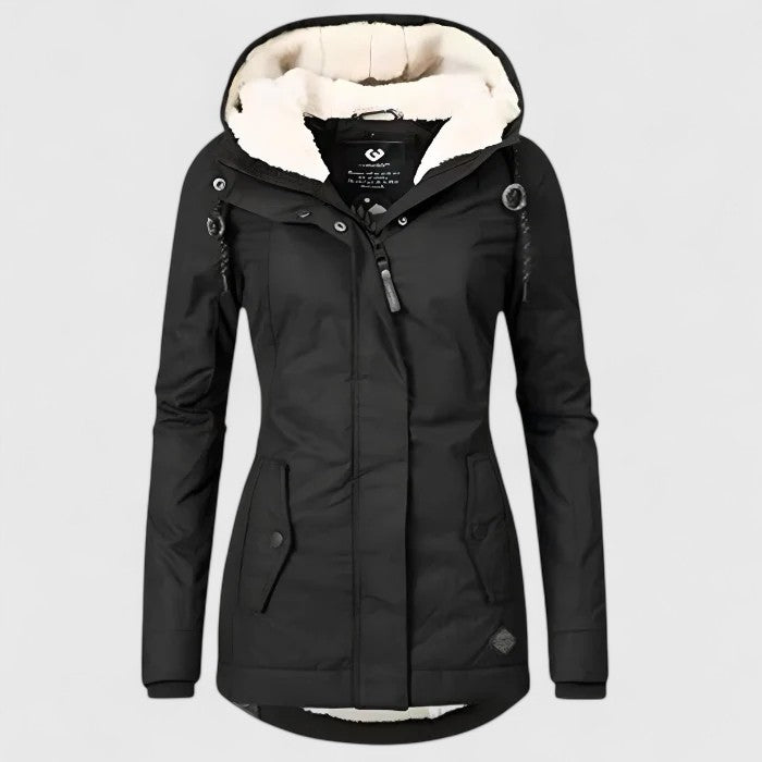 Seravia Wasserdichte Winterjacke mit Kapuze