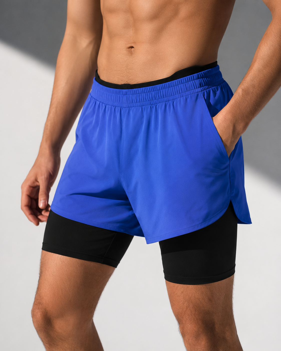AROSA | Herren Laufshorts 2-in-1 Performance