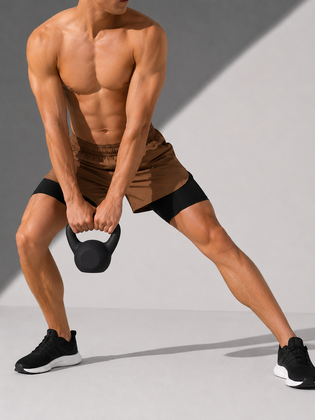 AROSA | Herren Laufshorts 2-in-1 Performance