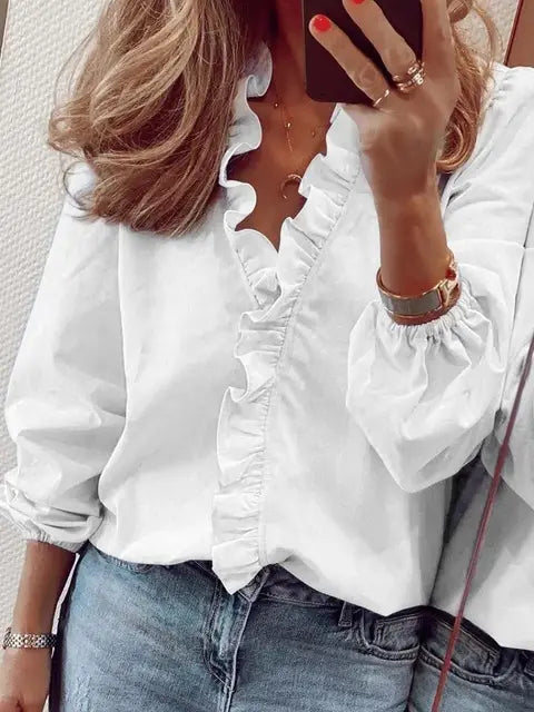 Sommerstil Damen Bluse