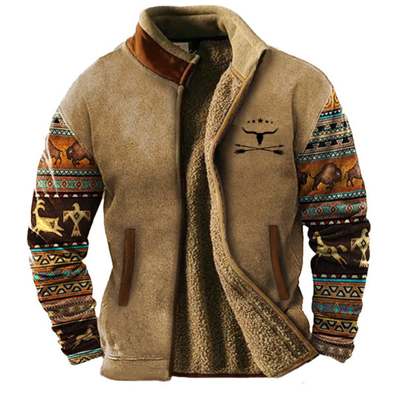 Mathéo Lässige Fleecejacke für Herren